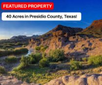 40 Acres in Presidio County, Texas!