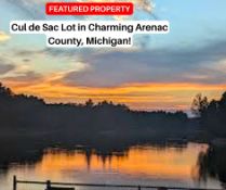 Cul de Sac Lot in Charming Arenac County, Michigan!