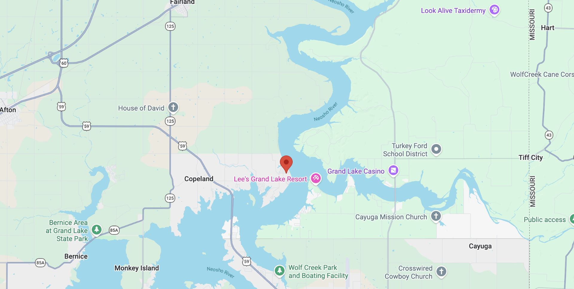 NEW: Oklahoma Lot Minutes from the Grand Lake o' the Cherokees! - Image 6 of 7