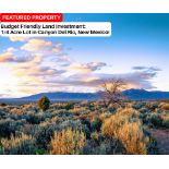 Budget Friendly Land Investment: 1/4 Acre Lot in Canyon Del Rio, New Mexico!