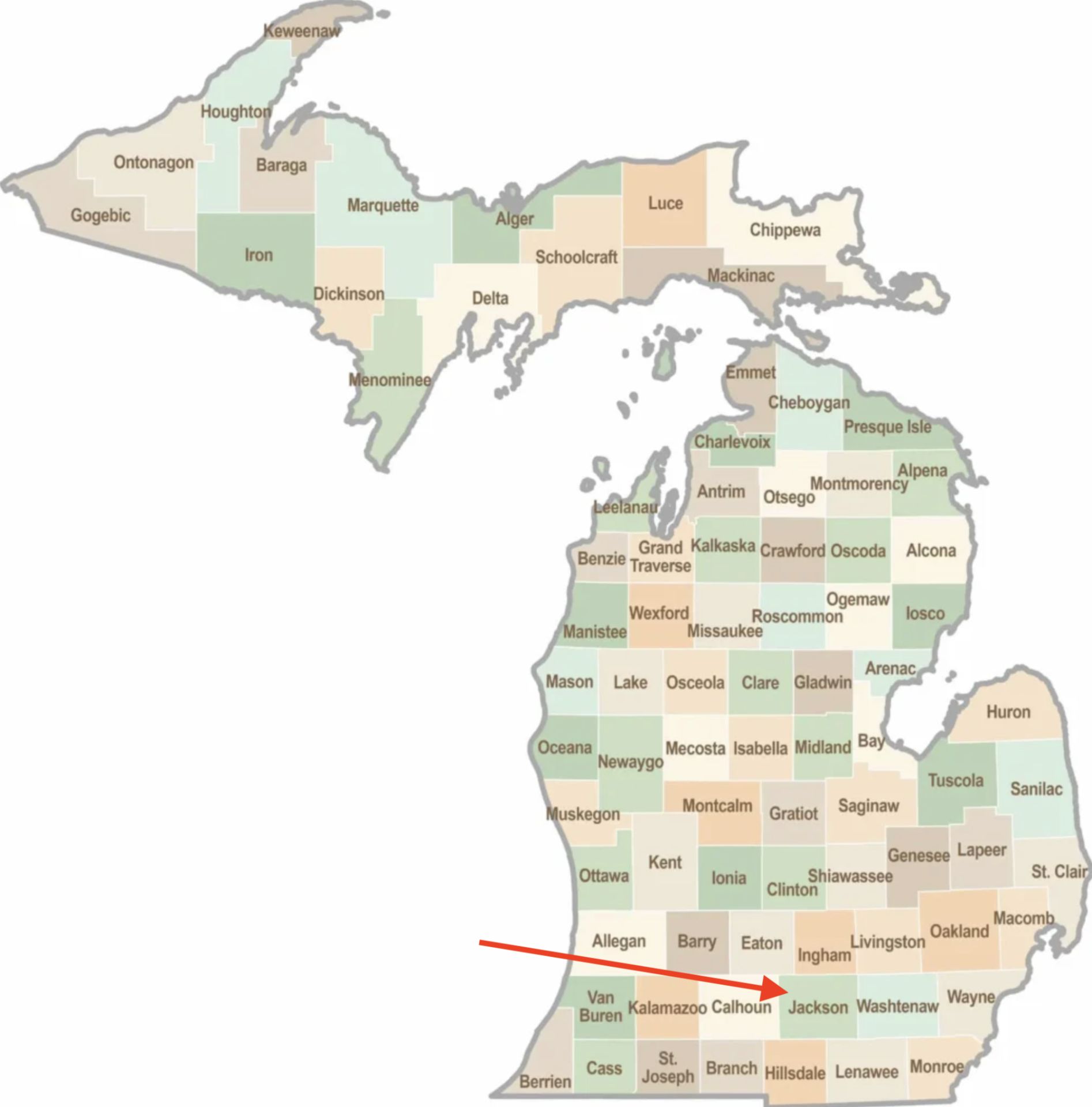 Affordable Investment: Buildable Lot in Jackson County, MI - Image 9 of 9