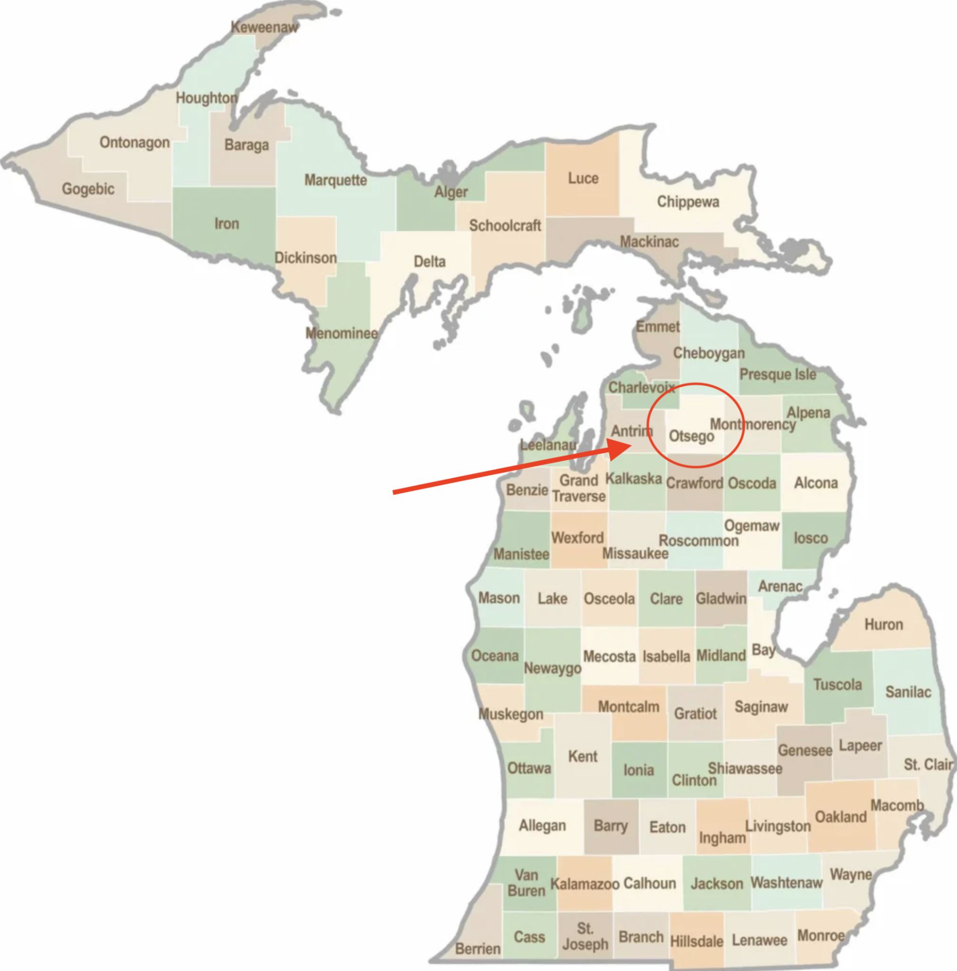 Build Near Otsego Lake in Michaywé Community, Gaylord, Michigan! - Image 9 of 10