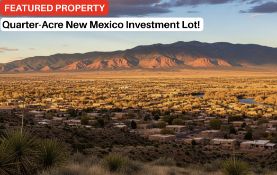 New Mexico Investment: Quarter-Acre Lot near El Cerro Mission!