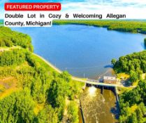 Double Lot in Cozy & Welcoming Allegan County, Michigan!