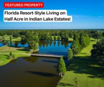 Florida Resort-Style Living on Half Acre in Indian Lake Estates!