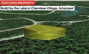 Build Near the Lake in Peaceful Cherokee Village, Arkansas!