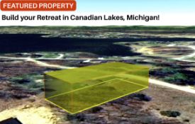 Build Your Retreat in Canadian Lakes, Michigan!