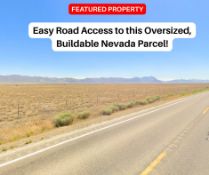 Easy Road Access to this Oversized, Buildable Nevada Parcel!