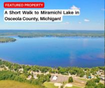 A Short Walk to Miramichi Lake in Osceola County, Michigan!