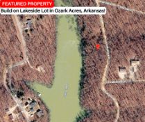 Build on this Lakeside Lot in Ozark Acres, Arkansas!