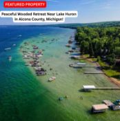 Peaceful Wooded Retreat Near Lake Huron in Alcona County, Michigan!