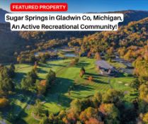 Sugar Springs in Gladwin Co, Michigan, An Active Recreational Community!