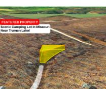 Scenic Camping Lot in Missouri Near Truman Lake!