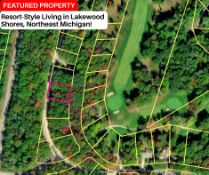 Resort-Style Living in Lakewood Shores, Northeast Michigan!