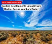 Exciting Developments Unfold in New Mexico - Secure Your Land Today!
