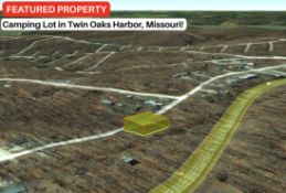 Camping Lot in Twin Oaks Harbor: Missouri's Private Community!