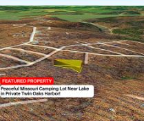 Peaceful Missouri Camping Lot Near Lake in Private Twin Oaks Harbor!