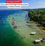 Own a Piece of Michigan's Sunrise Coast in Alcona County!