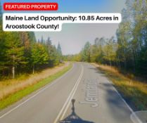 Maine Land Opportunity: 10.85 Acres in Aroostook County!