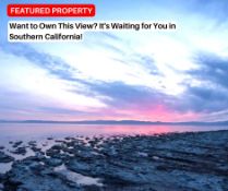 Want to Own This View? It's Waiting for You in Southern California!