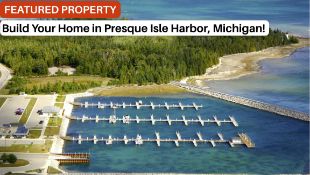 Build in Presque Isle Harbor, Michigan!