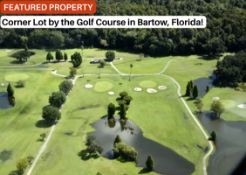 Experience Central Florida: Corner Lot by the Golf Course in Bartow!