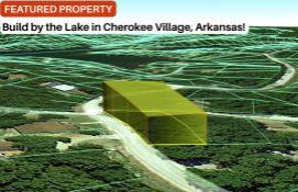 Corner Lot Near the Lake in Cherokee Village, Arkansas!