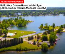Build Your Dream Home In Michigan: Lakes, Golf & Trails in Mecosta County!
