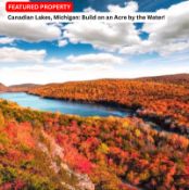 Canadian Lakes, Michigan: Build on an Acre by the Water!