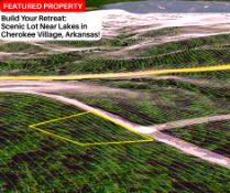 Build Your Retreat: Scenic Lot Near Lakes in Cherokee Village, Arkansas!