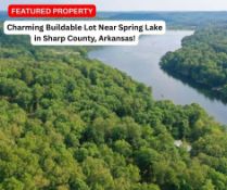Charming Buildable Lot Near Spring Lake in Sharp County, Arkansas!