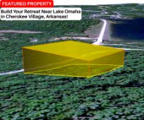 Build Your Retreat Near Lake Omaha in Cherokee Village, Arkansas!