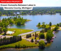 Dream Homesite Between Lakes in Mecosta County, Michigan!