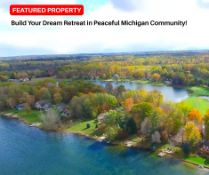 Canadian Lakes, Michigan: Build on an Acre by the Water!