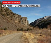 160 Scenic Acres in Nevada! BIDDING IS PER ACRE!