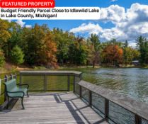 Budget Friendly Parcel Close to Idlewild Lake in Lake County, Michigan!