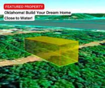 Oklahoma! Build Your Dream Home Close to Water!