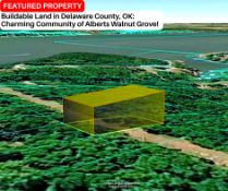 Buildable Land in Delaware County, OK: Charming Community of Alberts Walnut Grove!