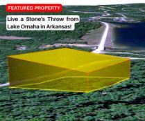 Live a Stone's Throw Away from Lake Omaha in Arkansas!