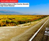 Excellent Value in Elko County, Nevada!