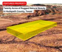 20 Acres of Rugged Natural Beauty in Hudspeth County, Texas!