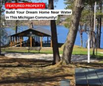 Build Your Dream Home Near Water in This Michigan Community!