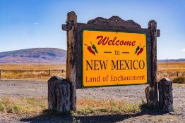 Between the New Mexico Mountains & the Highway!