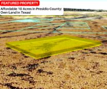 Affordable 10 Acres in Presidio County: Own Land in Texas!