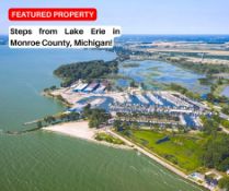 Steps from Lake Erie in Monroe County, Michigan!