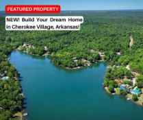 Build Your Dream Home in Cherokee Village, Arkansas!