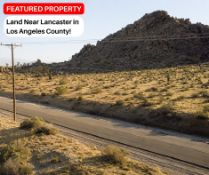 Land Near Lancaster in Los Angeles County!