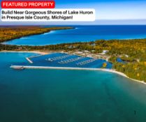 Build Near Gorgeous Shores of Lake Huron in Presque Isle County, Michigan!