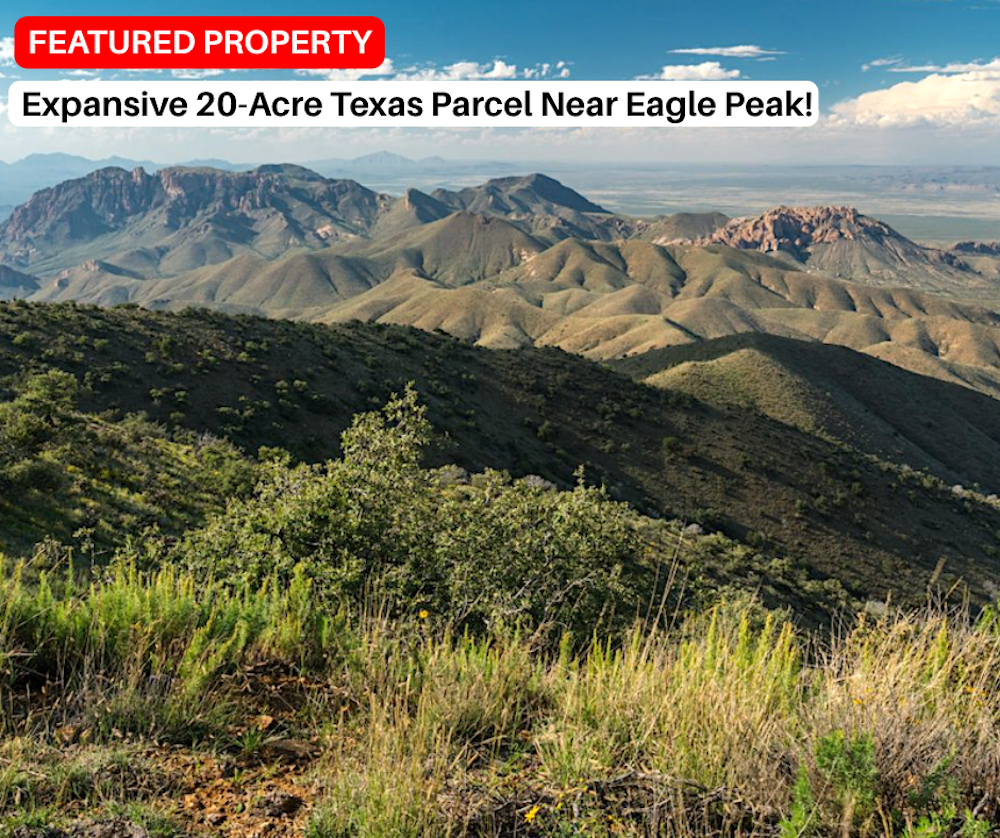 Expansive 20-Acre Texas Parcel Near Eagle Peak!