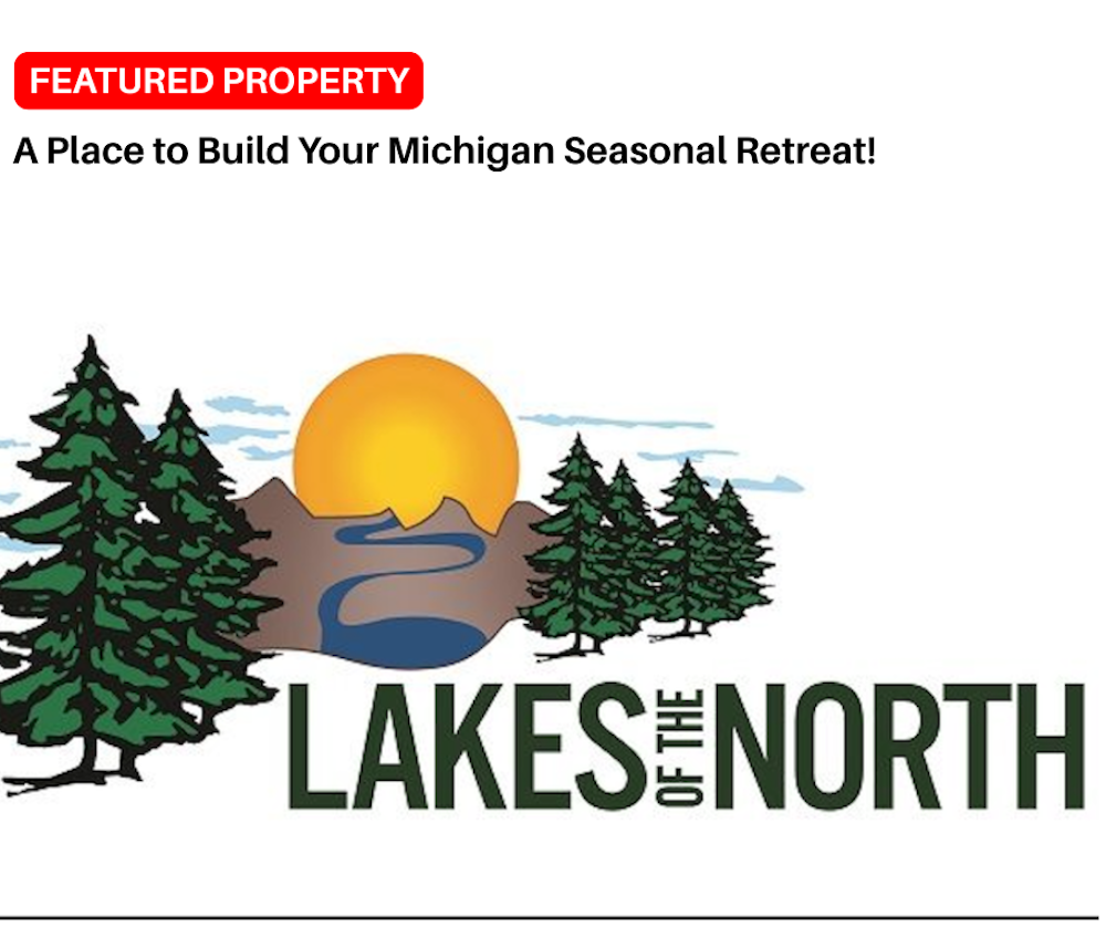 A Place to Build Your Michigan Seasonal Retreat!